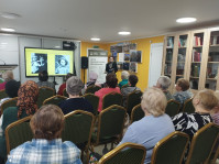 Память сердца: Константин Симонов в библиотеке "Отчий край"